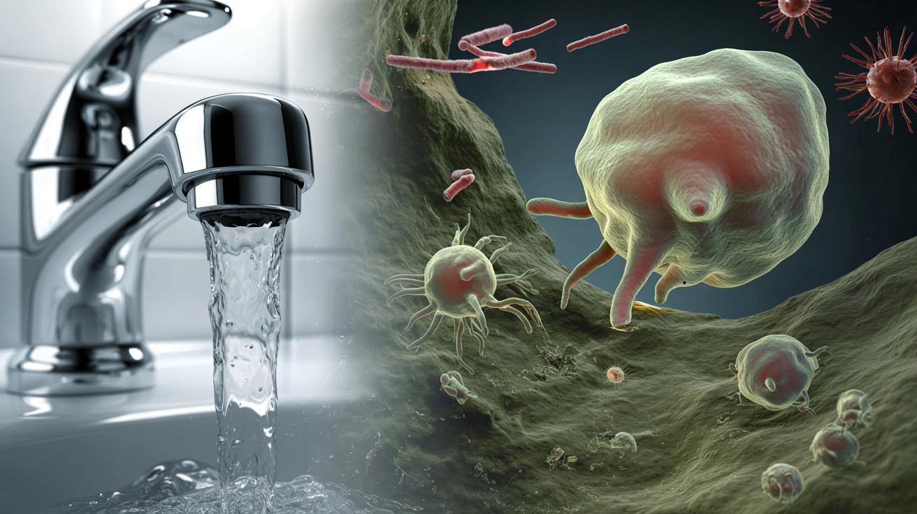 The “brain‑eating” amoeba shrugs off chlorine and slips into our water systems