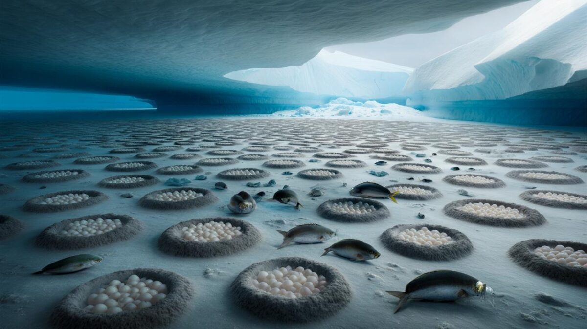 Unexpected find: thousands of nests spotted beneath Antarctic ice